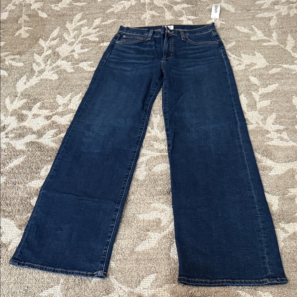 Hudson Jeans Dark Blue Flare & Wide Leg